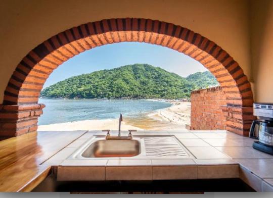 Casa Frente Al Mar Villa Yelapa Buitenkant foto